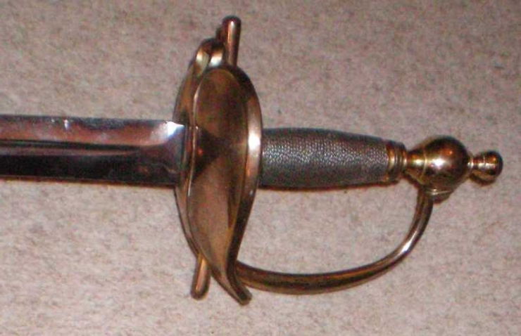 spadroon spada ufficiale fanteria 1796